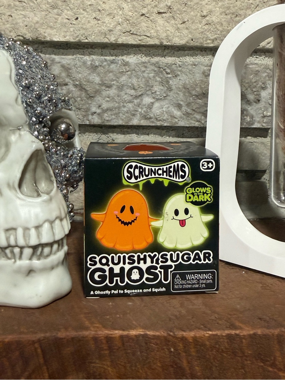 Scrunchems Squishy Ghost  - Orange